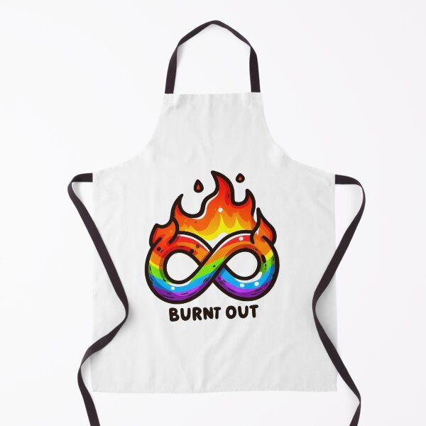 Item preview, Burnt Out - Neurodiverse designed and sold by Vkinsify.