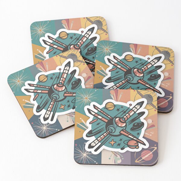 Artikelvorschau, Sticker T-Shirt Design Trending: Satellit entworfen und verkauft von ForeverPrintsOK.