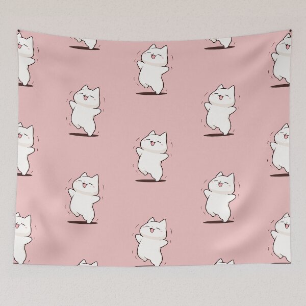 Item preview, kawaii cute dancing cat designed and sold by AdaMazingDesign.