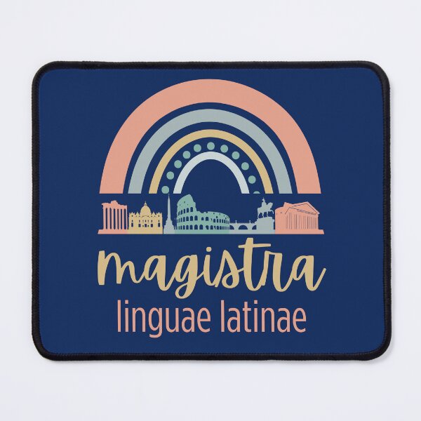 Item preview, BOHO Rainbow Latin Language Teacher designed and sold by MaritereMix.