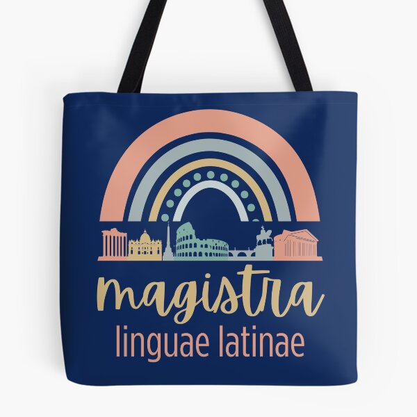Item preview, BOHO Rainbow Latin Language Teacher designed and sold by MaritereMix.