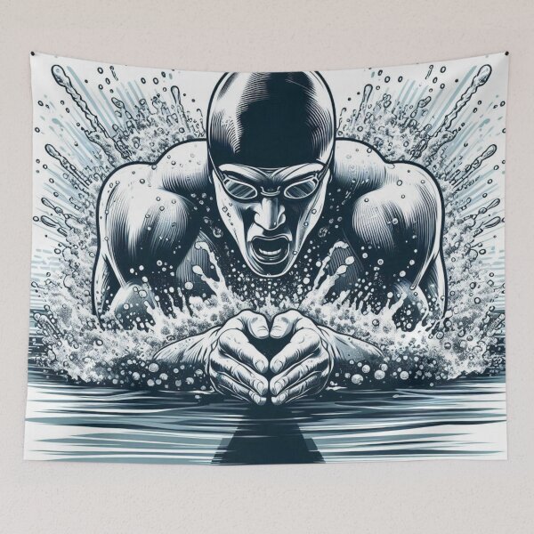 Item preview, Competitive Swimmer - Breaststroke designed and sold by Bright-Moonrise.