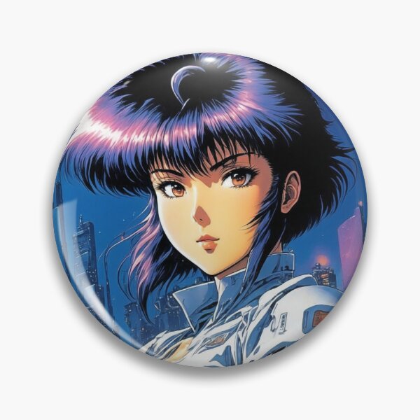 Item preview, Futuristic Cyberpunk Anime Girl Motoko   designed and sold by Smash-420.