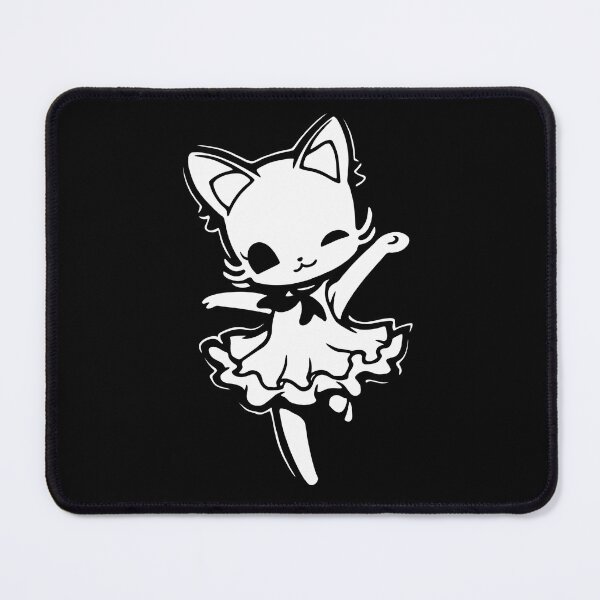 Item preview, kawaii cute dancing cat designed and sold by AdaMazingDesign.