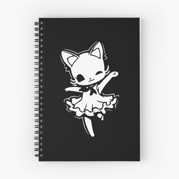 Item preview, kawaii cute dancing cat designed and sold by AdaMazingDesign.