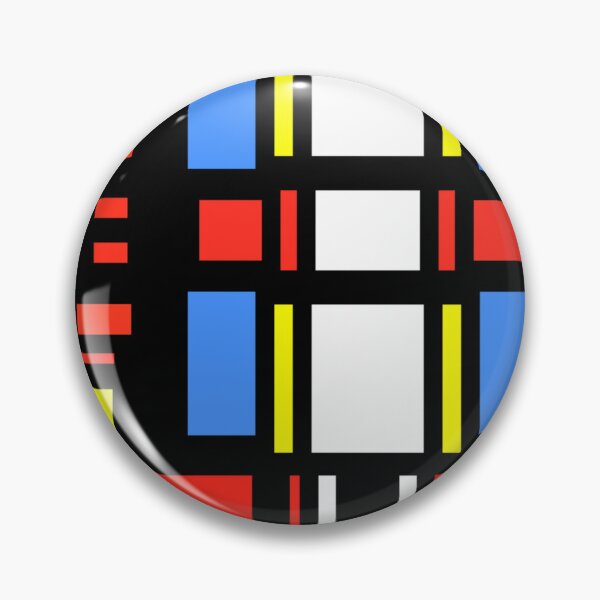 Item preview, Mondrian style Minimalist Abstract Surface Pattern by Jenny Meehan 2 designed and sold by Jenny Meehan Art Prints and Patterns  .