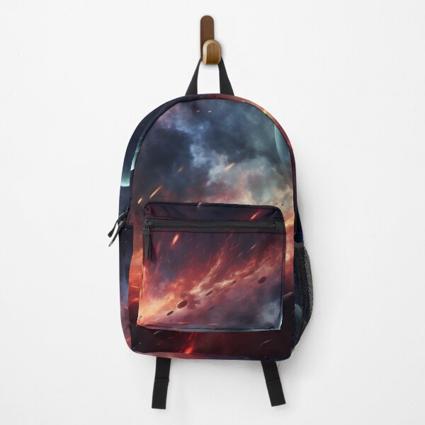 Item preview, Celestial Fury: Planet Amidst Explosive Nebula designed and sold by GreenInkXpress.