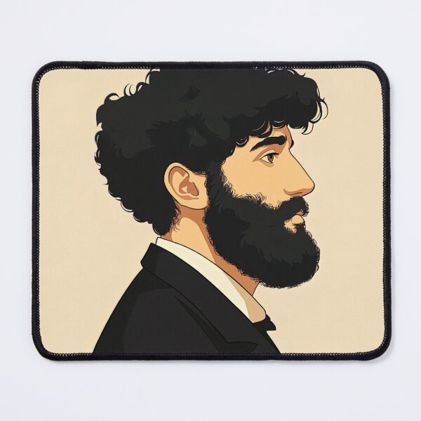 Item preview, Claude Monet, portrait | Anime style designed and sold by ComicsFactory.