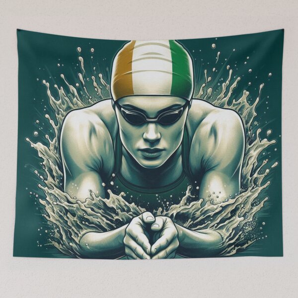 Item preview, Competitive Swimmer - Breaststroke designed and sold by Bright-Moonrise.
