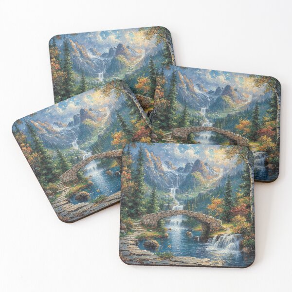 Item preview, Arched Falls 1  designed and sold by Dawn van Doorn.
