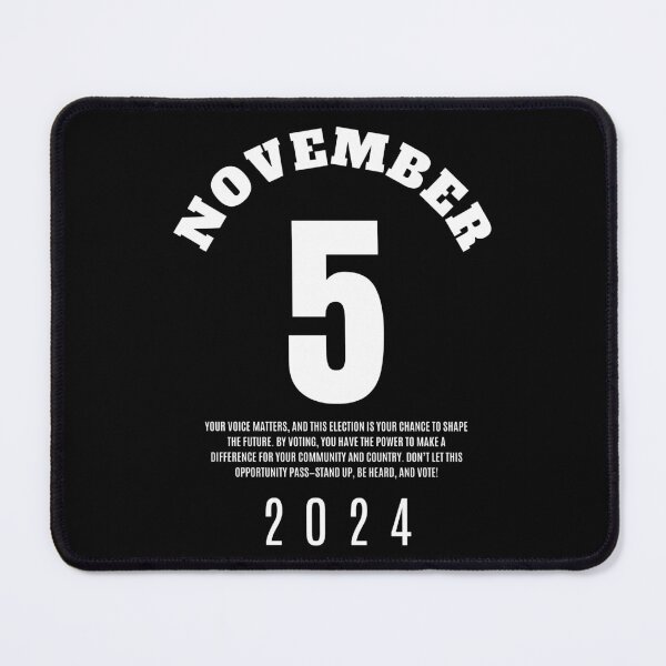 Item preview, November 5 2024: A Bold, Black Mandate designed and sold by SplashTastic.