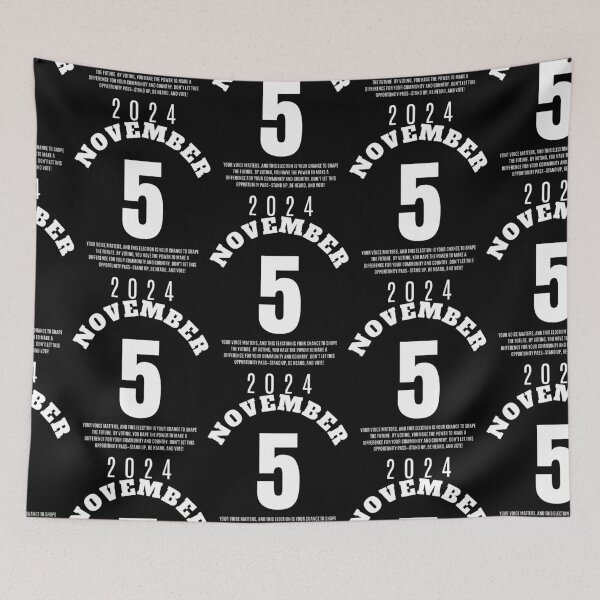 Item preview, November 5 2024: A Bold, Black Mandate designed and sold by SplashTastic.