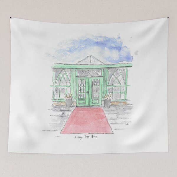 Item preview, Orange Tree House Greyabbey designed and sold by DebTheZeb.