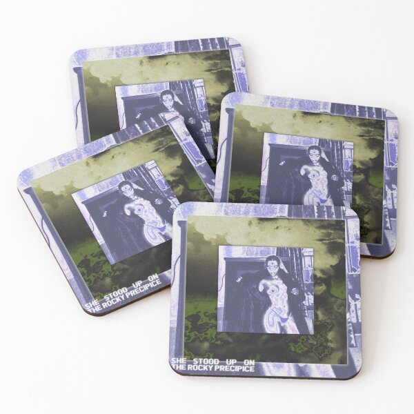 Item preview, SHE STOOD UP ON THE ROCKY PRECIPICE designed and sold by The Turbulent Architect.