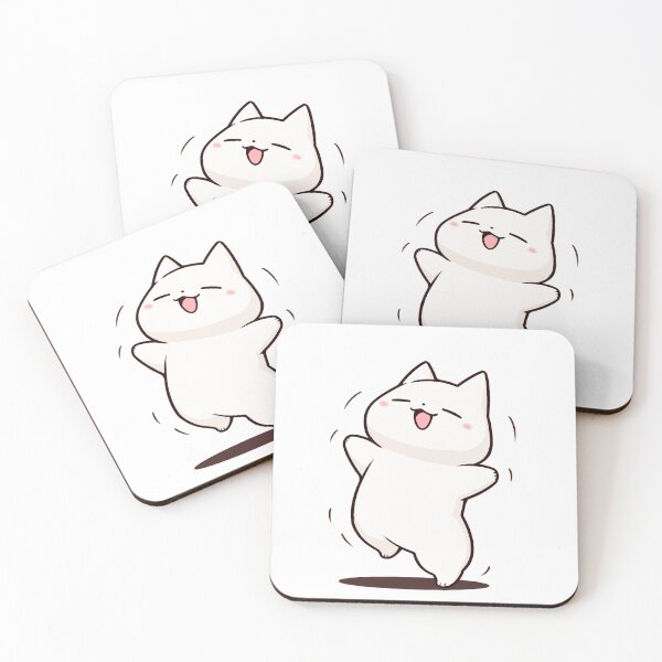 Item preview, kawaii cute dancing cat designed and sold by AdaMazingDesign.