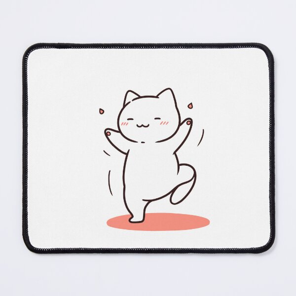 Item preview, kawaii cute dancing cat designed and sold by AdaMazingDesign.