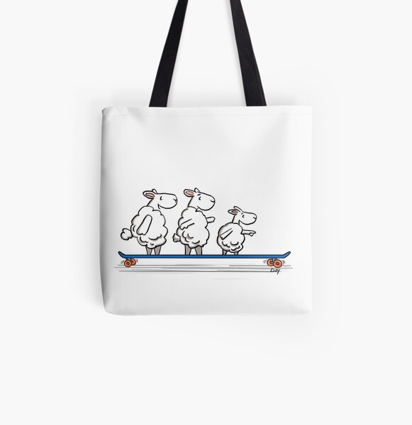 Love longboard All Over Print Tote Bag