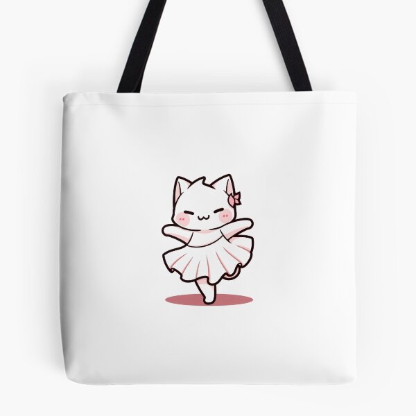Item preview, kawaii cute dancing cat designed and sold by AdaMazingDesign.