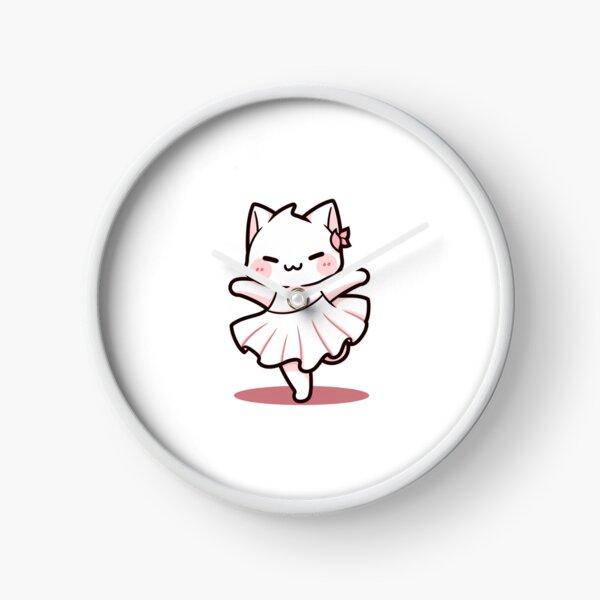 Item preview, kawaii cute dancing cat designed and sold by AdaMazingDesign.