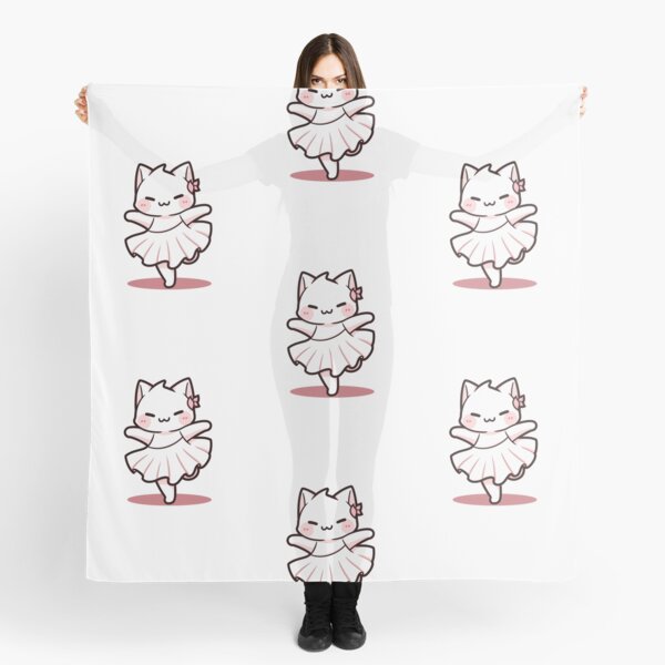 Item preview, kawaii cute dancing cat designed and sold by AdaMazingDesign.