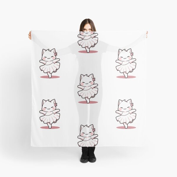 Item preview, kawaii cute dancing cat designed and sold by AdaMazingDesign.