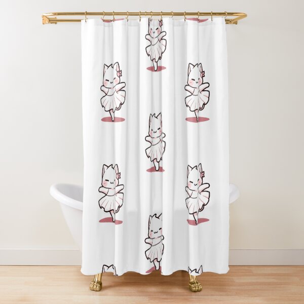 Item preview, kawaii cute dancing cat designed and sold by AdaMazingDesign.