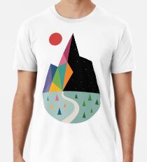 Camiseta premium para hombre Lado positivo