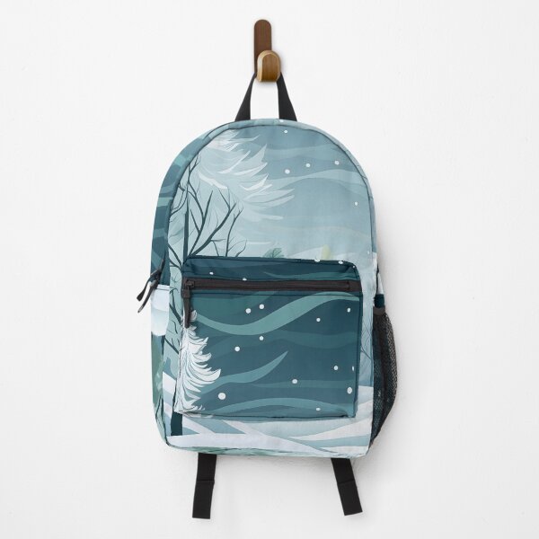 Item preview, Winter Snowy Forest Under Starry Sky designed and sold by GreenInkXpress.