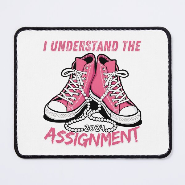 Item preview, I Understand the Assignment Vote Blue Election 2024 designed and sold by ArtByKatti.