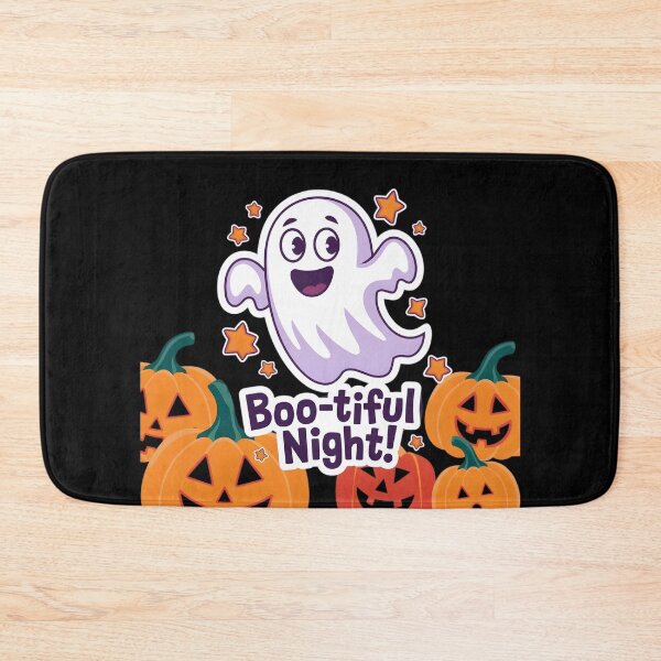 Item preview, Charming Ghost & Pumpkins designed and sold by AI-Only Creations.