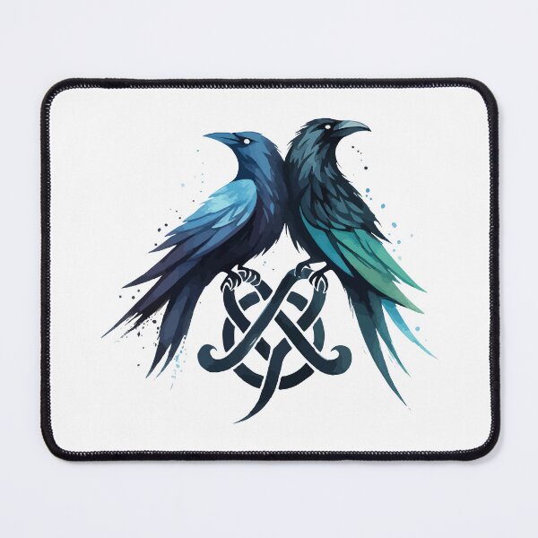 Item preview, Huginn And Muninn Watercolor designed and sold by TomFrontierArt.