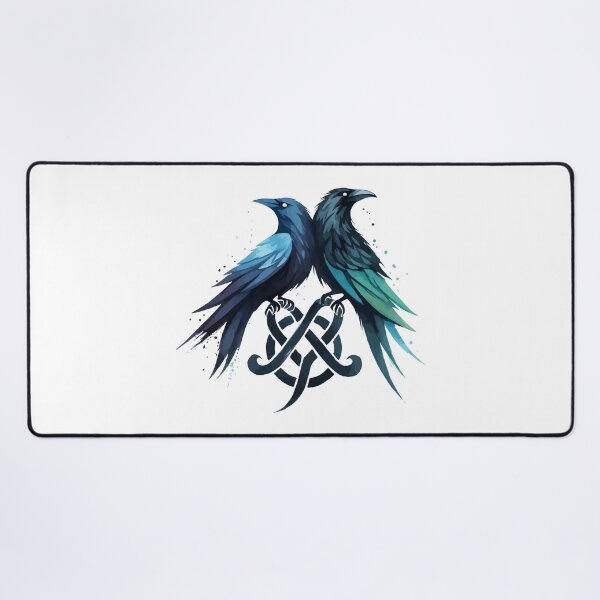 Item preview, Huginn And Muninn Watercolor designed and sold by TomFrontierArt.