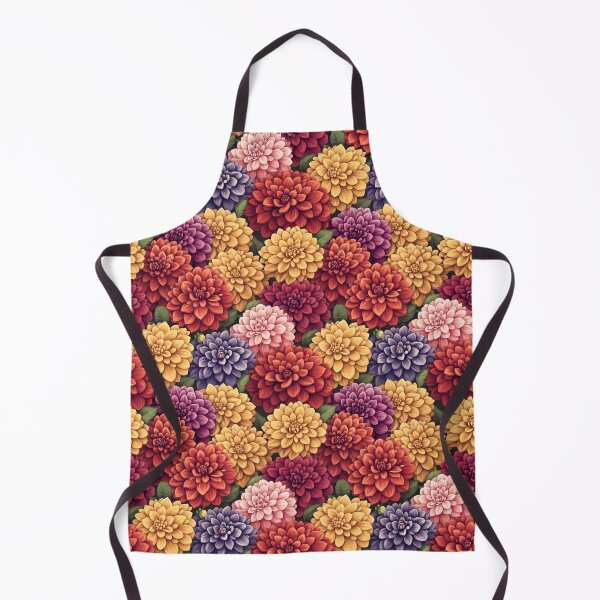 Item preview, Elegant Dahlia Floral Seamless Pattern designed and sold by VoyteksDesigns.