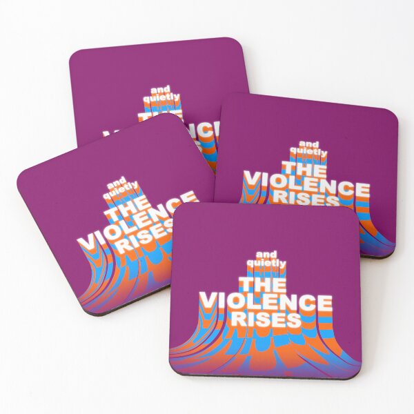Item preview, AND QUIETLY THE VIOLENCE RISES designed and sold by The Turbulent Architect.