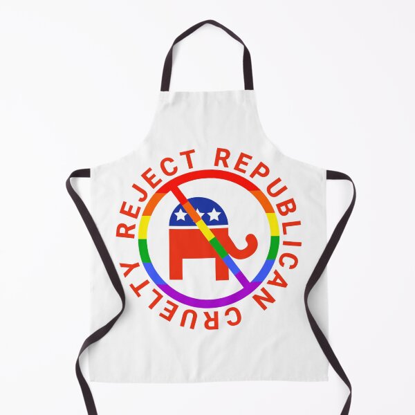 Item preview, Reject Republican cruelty rainbow design designed and sold by Rachel the Artist .