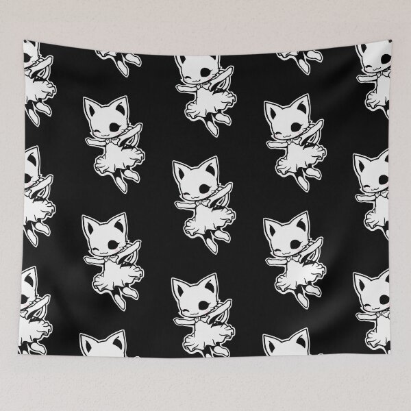 Item preview, kawaii cute dancing cat designed and sold by AdaMazingDesign.