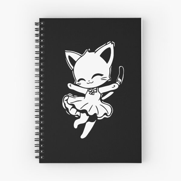 Item preview, kawaii cute dancing cat designed and sold by AdaMazingDesign.