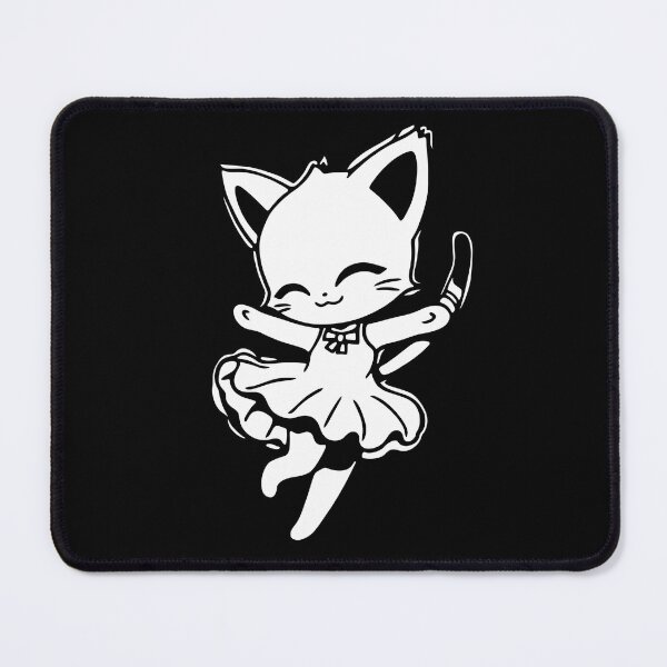 Item preview, kawaii cute dancing cat designed and sold by AdaMazingDesign.