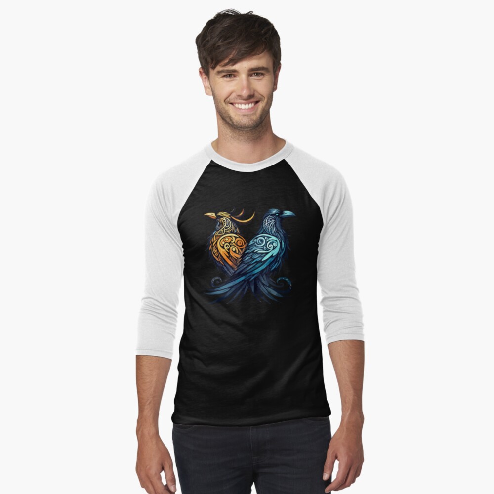 Item preview, Baseball ¾ Sleeve T-Shirt designed and sold by TomFrontierArt.