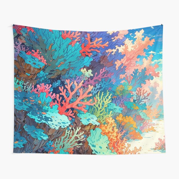 Item preview, Coral Reef - Sian Ka'an Biosphere Reserve designed and sold by Worldscape Wonders.