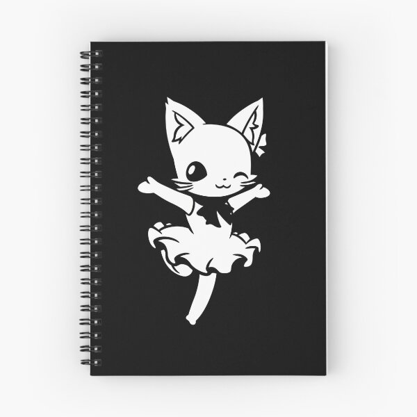Item preview, kawaii cute dancing cat designed and sold by AdaMazingDesign.