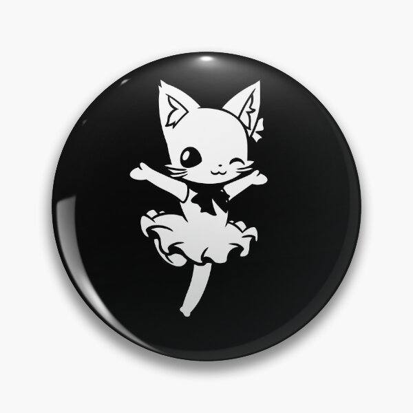 Item preview, kawaii cute dancing cat designed and sold by AdaMazingDesign.