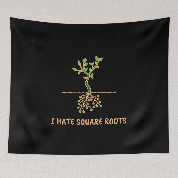Item preview, I Hate Square Roots designed and sold by DesignsbyDugar.