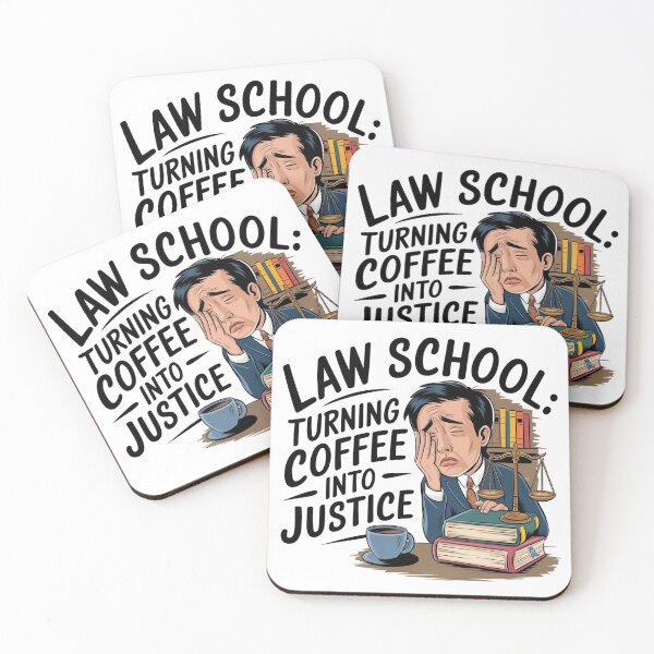 Item preview, Law School: Turning Coffee Into Justice designed and sold by Situstshirts.