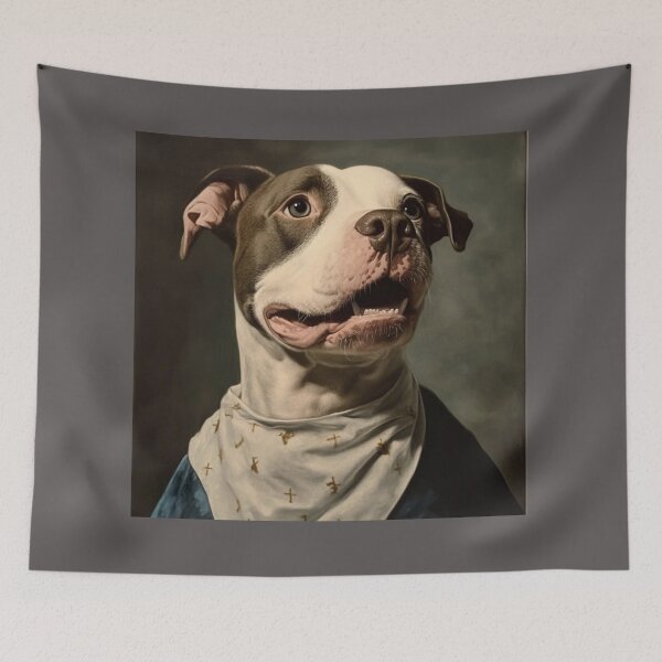 Item preview, Heroic Dog by Carravaggio designed and sold by MasterpiecePets.