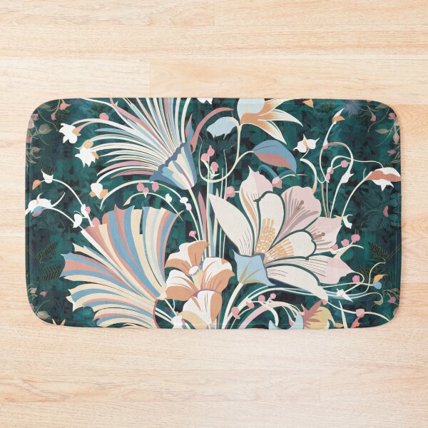 Item preview, Art Deco Art Style Florals designed and sold by pixelplaza.