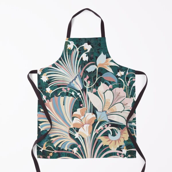 Item preview, Art Deco Art Style Florals designed and sold by pixelplaza.