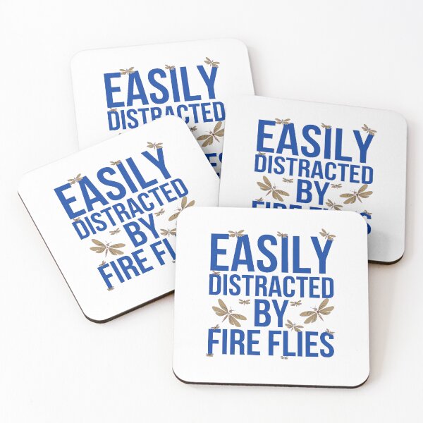Item preview, Easily Distracted by Fire Flies designed and sold by Gentle40Winks.