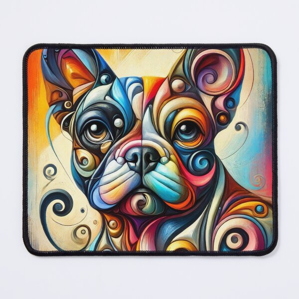 Item preview, French Bulldog – Interwoven Essence of Forms designed and sold by LegademaArt.