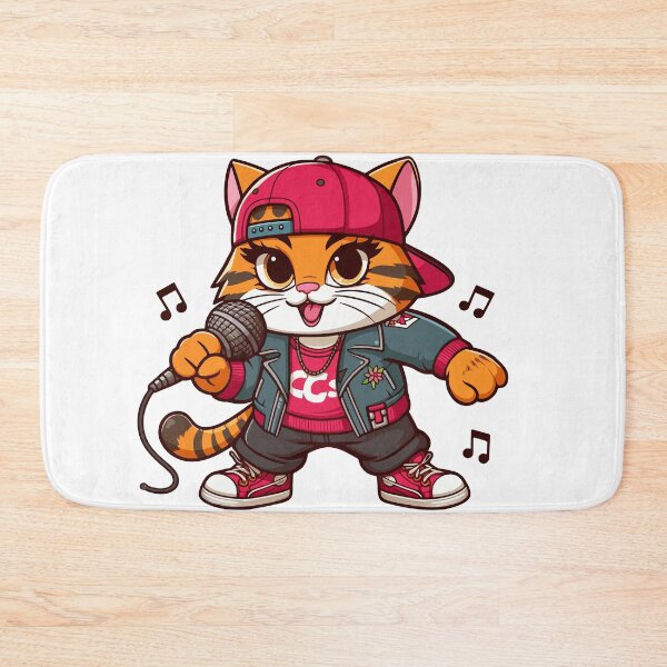 Item preview, Cat Brat: hip-hop singer designed and sold by ArtEmotionsImages.